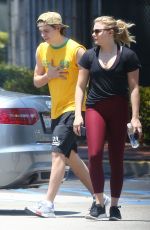 CHLOE MORETZ and Brooklyn Beckham Out in Los Angeles 06/26/2016