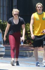 CHLOE MORETZ and Brooklyn Beckham Out in Los Angeles 06/26/2016