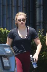 CHLOE MORETZ and Brooklyn Beckham Out in Los Angeles 06/26/2016