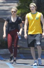 CHLOE MORETZ and Brooklyn Beckham Out in Los Angeles 06/26/2016