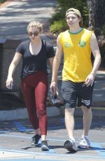 CHLOE MORETZ and Brooklyn Beckham Out in Los Angeles 06/26/2016