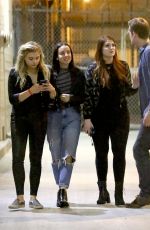 CHLOE MORETZ and MEGHAN TRAINOR at Warwick Nightclub in Hollywood 06/15/2016