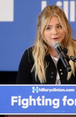 CHLOE MORETZ at Garden Grove Get Out the Vote Event in Westminster 06/03/2016