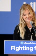 CHLOE MORETZ at Garden Grove Get Out the Vote Event in Westminster 06/03/2016