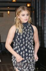 CHLOE MORETZ at Her Hotel in New York 06/23/2016