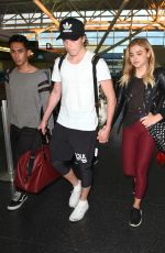 CHLOE MORETZ at JFK Airport in New York 06/29/2016