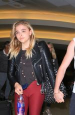 CHLOE MORETZ at JFK Airport in New York 06/29/2016