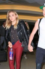 CHLOE MORETZ at JFK Airport in New York 06/29/2016