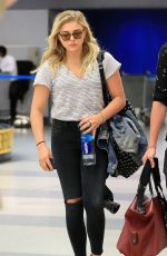 CHLOE MORETZ at JFK AIrport in New Yotk 06/27/2016