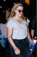 CHLOE MORETZ at JFK AIrport in New Yotk 06/27/2016