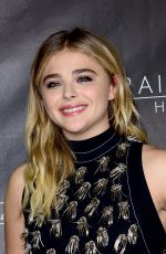 CHLOE MORETZ at Logo