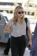 CHLOE MORETZ at Los Angeles International Airport 06/27/2016
