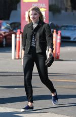 CHLOE MORETZ Goes To a Car Wash in West Hollywood 06/02/2016