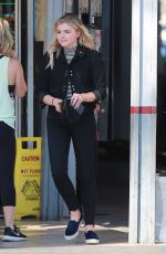 CHLOE MORETZ Goes To a Car Wash in West Hollywood 06/02/2016