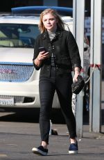 CHLOE MORETZ Goes To a Car Wash in West Hollywood 06/02/2016