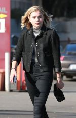 CHLOE MORETZ Goes To a Car Wash in West Hollywood 06/02/2016