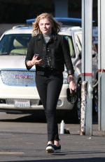 CHLOE MORETZ Goes To a Car Wash in West Hollywood 06/02/2016
