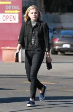 CHLOE MORETZ Goes To a Car Wash in West Hollywood 06/02/2016