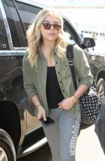 CHLOE MORETZ in Leggings at LAX Airport 06/21/016
