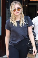 CHLOE MORETZ Leaves Her Hotel in New York 06/24/2016