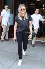 CHLOE MORETZ Leaves Her Hotel in New York 06/24/2016