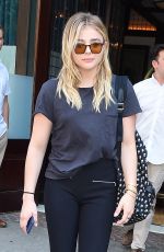 CHLOE MORETZ Leaves Her Hotel in New York 06/24/2016