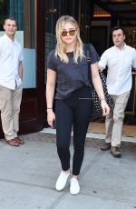 CHLOE MORETZ Leaves Her Hotel in New York 06/24/2016