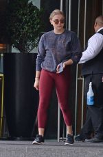 CHLOE MORETZ Leaves Her Hotel in New York 06/28/2016
