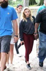 CHLOE MORETZ Out and About in New York 06/29/2016