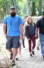CHLOE MORETZ Out and About in New York 06/29/2016