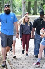 CHLOE MORETZ Out and About in New York 06/29/2016