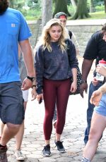 CHLOE MORETZ Out and About in New York 06/29/2016