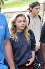 CHLOE MORETZ Out and About in New York 06/29/2016