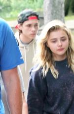 CHLOE MORETZ Out and About in New York 06/29/2016