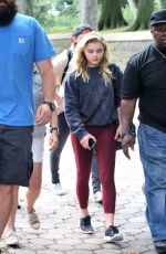 CHLOE MORETZ Out and About in New York 06/29/2016