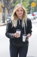CHLOE MORETZ Out for Coffe in Los Angeles 06/06/2016