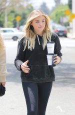 CHLOE MORETZ Out for Coffe in Los Angeles 06/06/2016