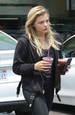 CHLOE MORETZ Out for Drinks in West Hollywood 06/17/2016