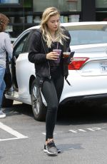 CHLOE MORETZ Out for Drinks in West Hollywood 06/17/2016