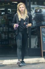 CHLOE MORETZ Out for Drinks in West Hollywood 06/17/2016