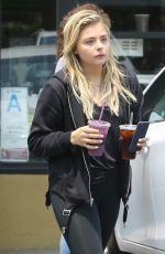 CHLOE MORETZ Out for Drinks in West Hollywood 06/17/2016