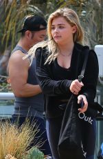 CHLOE MORETZ Out with Friend in Los Angeles 06/05/2016