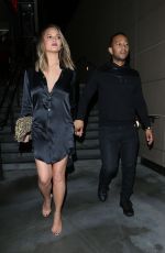 CHRISSY TEIGEN Night Out in Hollywood 06/27/2016