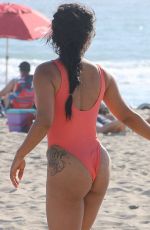 CHRISTINA MILIAN in Swimsuit at a Beach in Malibu 06/20/2016