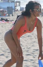 CHRISTINA MILIAN in Swimsuit at a Beach in Malibu 06/20/2016