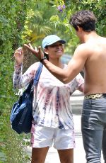 CHRISTINA MILIAN Leaves Friend