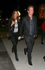 CINDY CRAWFORD Night Out in Los Angeles 06/10/2016