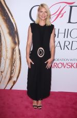 CLAIRE DANES at CFDA Fashion Awards in New York 06/06/2016