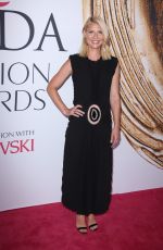 CLAIRE DANES at CFDA Fashion Awards in New York 06/06/2016
