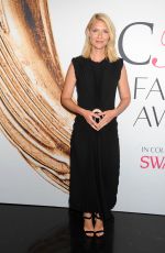 CLAIRE DANES at CFDA Fashion Awards in New York 06/06/2016